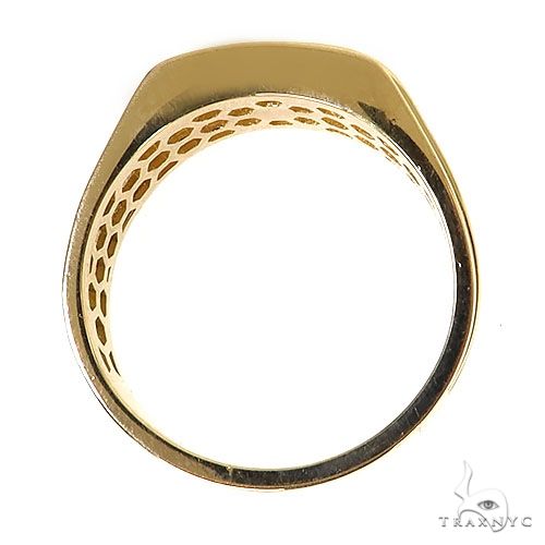 5 Stone Mens Diamond Wedding Band 68639 - Image 5