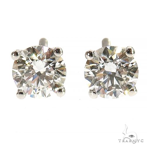 50 Pt Lab Diamond Stud Earrings 68062 - Image 1