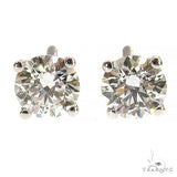14K Gold 1 Ctw Round-Cut Diamond Studs (Lab) 68062