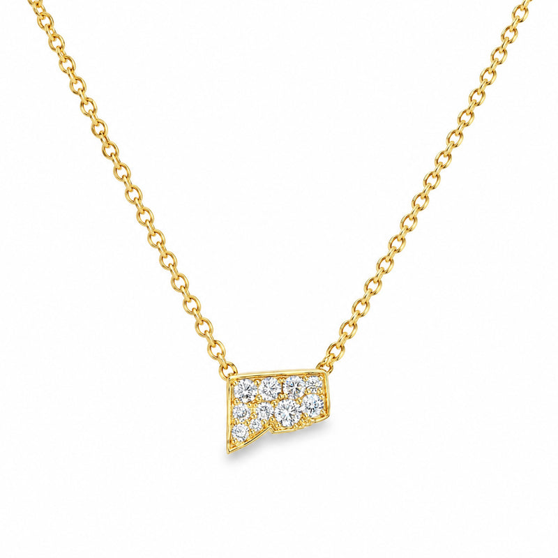 Connecticut State Pendant - 50 States of America 71921