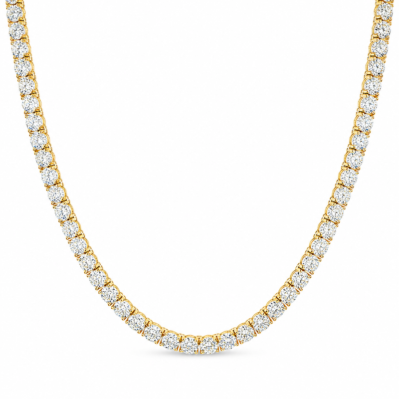 55 Pt Diamond Tennis Chain 71714