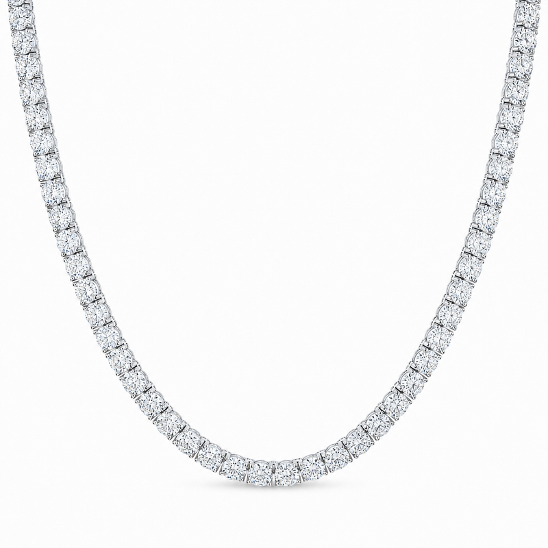 55 Pt Diamond Tennis Chain 71714
