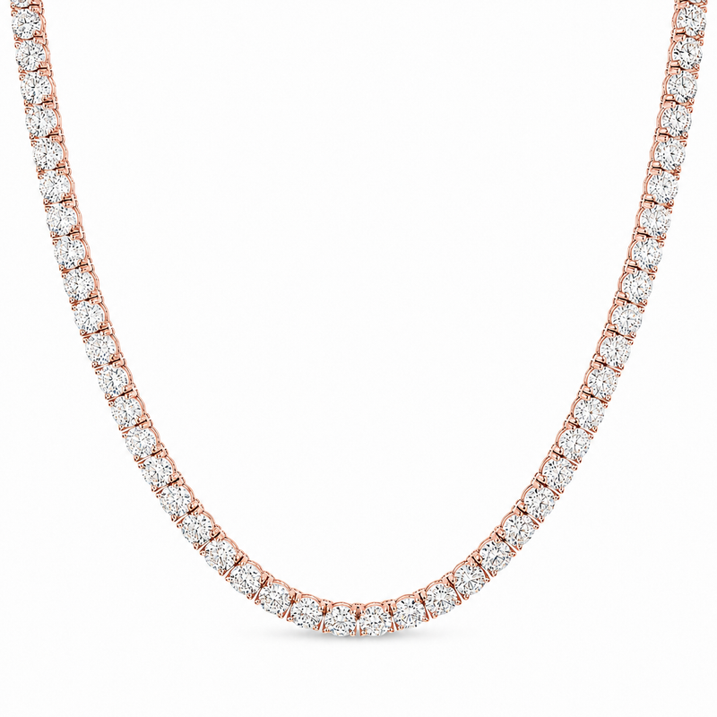 55 Pt Diamond Tennis Chain 71714