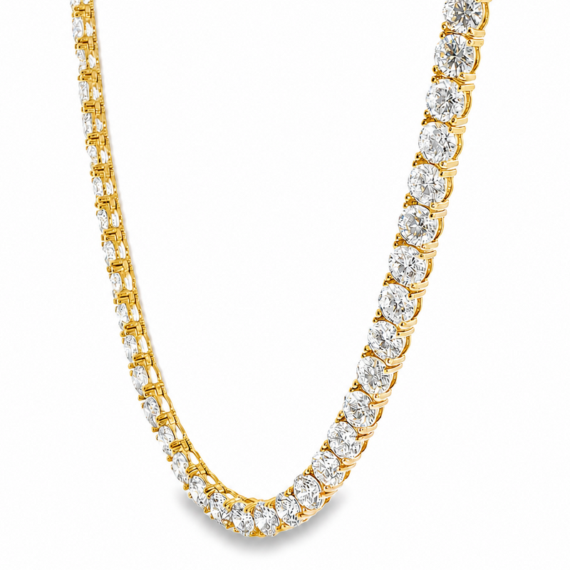 55 Pt Diamond Tennis Chain 71714