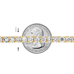 55 Pt Diamond Tennis Chain 71714