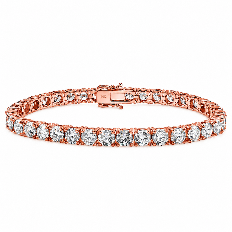 55 Pt Lab Diamond Tennis Bracelet 71659