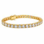55 Pt Lab Diamond Tennis Bracelet 71659