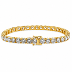 55 Pt Lab Diamond Tennis Bracelet 71659
