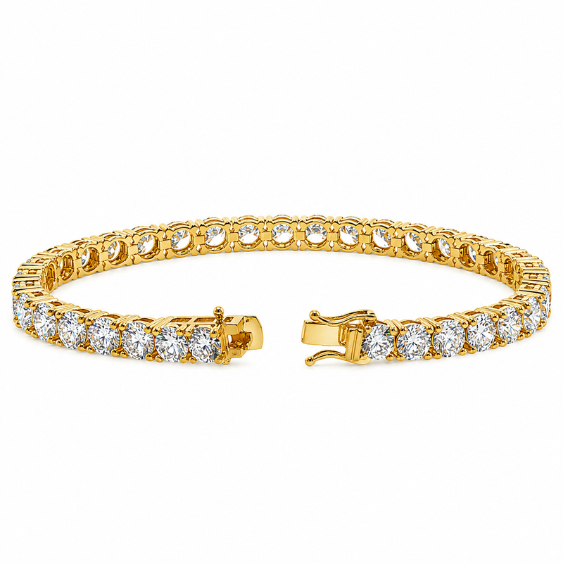 55 Pt Lab Diamond Tennis Bracelet 71659