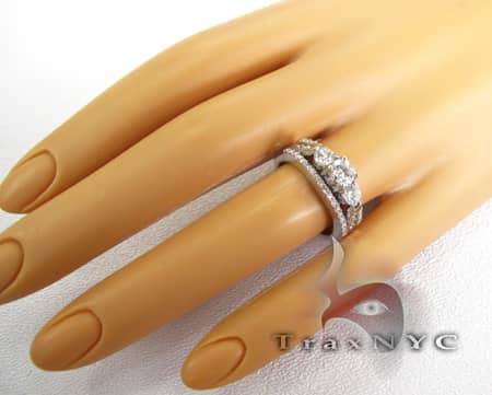 White Gold Wedding Ring 5613 - Image 7