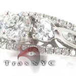 White Gold Wedding Ring 5613 - Image 4