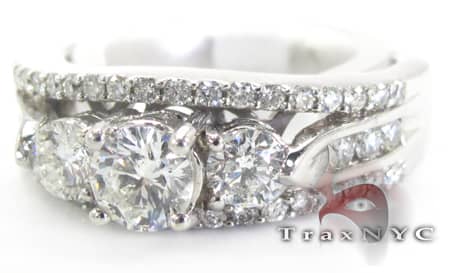 White Gold Wedding Ring 5613 - Image 1