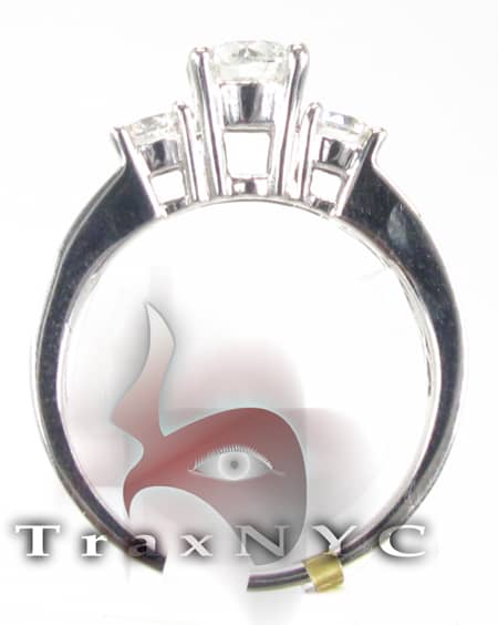 Ladies Mount Solitaire Band 5633 - Image 8