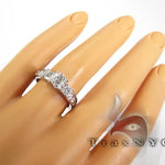 Ladies Mount Solitaire Band 5633 - Image 5