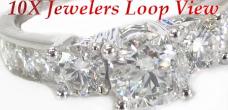 Ladies Mount Solitaire Band 5633 - Image 4