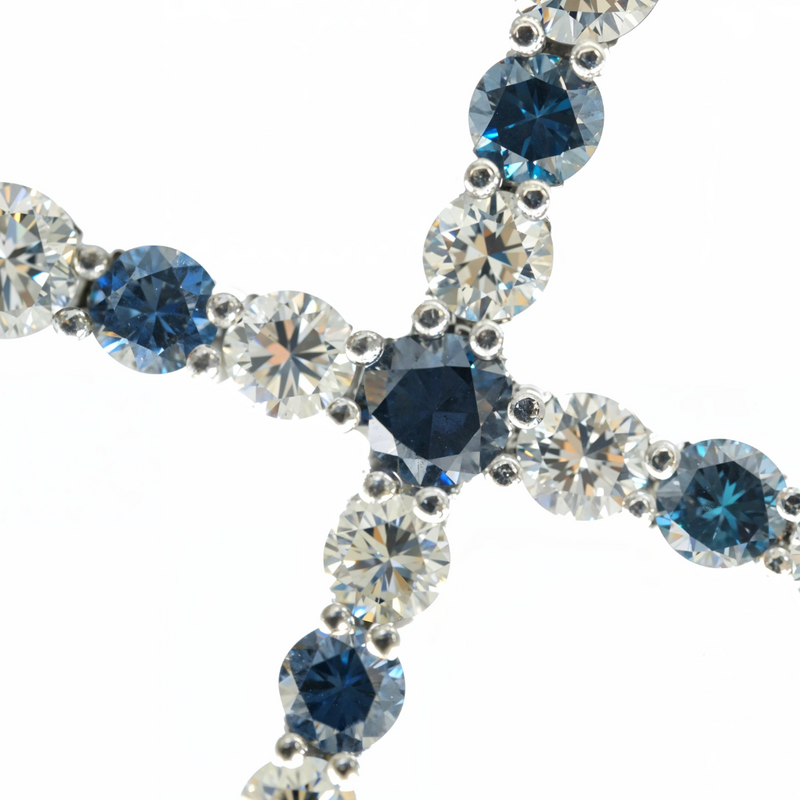 Prong Diamond Cross Crucifix 56407