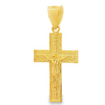 10K Gold Jesus Cross 57084