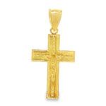 10K Gold Jesus Cross 57084