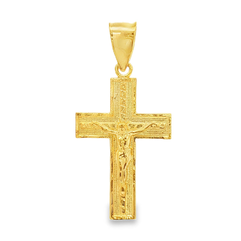 10K Gold Jesus Cross 57084