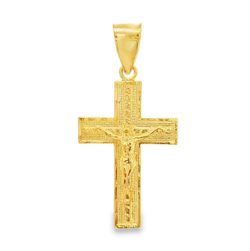 10K Gold Jesus Cross