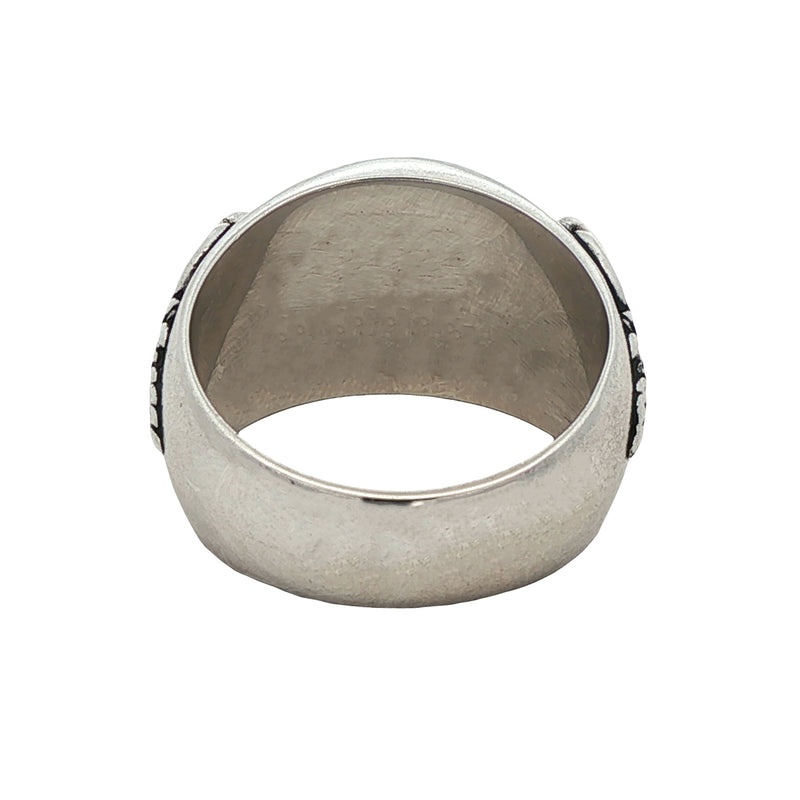 .925 Silver Antique Cross Ring 70895