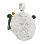 Custom Dog Portrait Diamond Pendant 70897