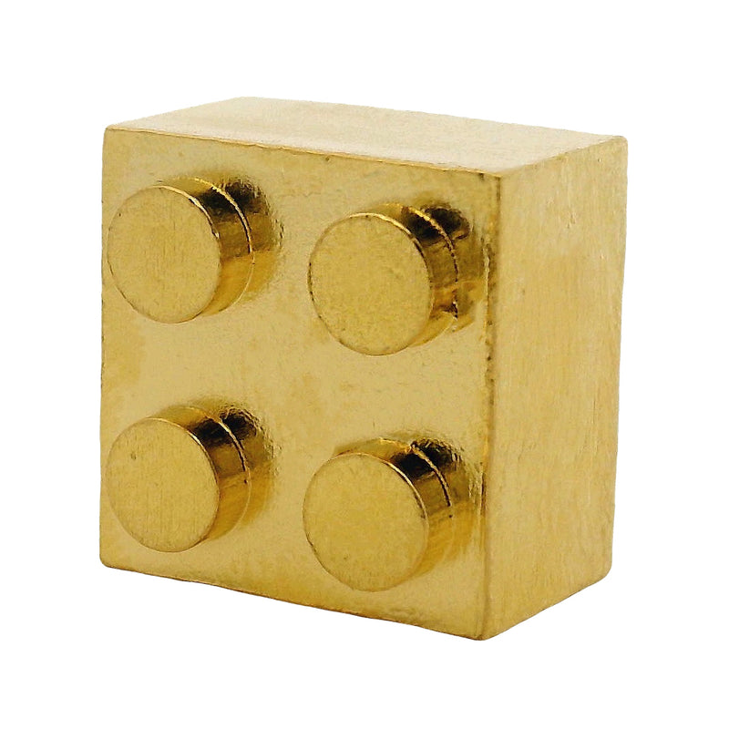 24K Gold Builder Block 4 Bit Square 70905