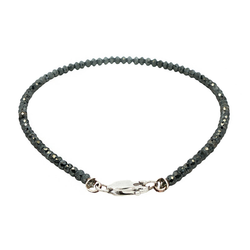 Black Diamond Bead Bracelet, photo 5 of 7