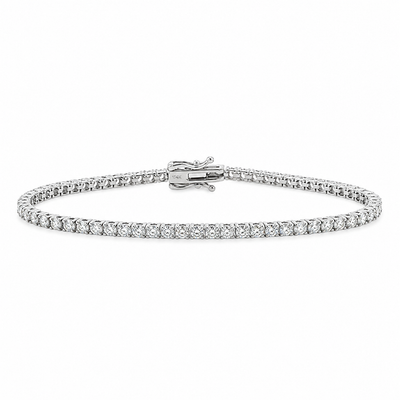 5 Pt Lab Diamond Tennis Bracelet 71687