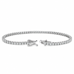 5 Pt lab diamond tennis bracelet – view 7 of 10, TraxNYC item 71687