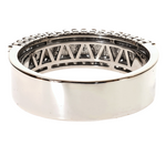 5 Row Diamond Men's Ring (Lab) 69691