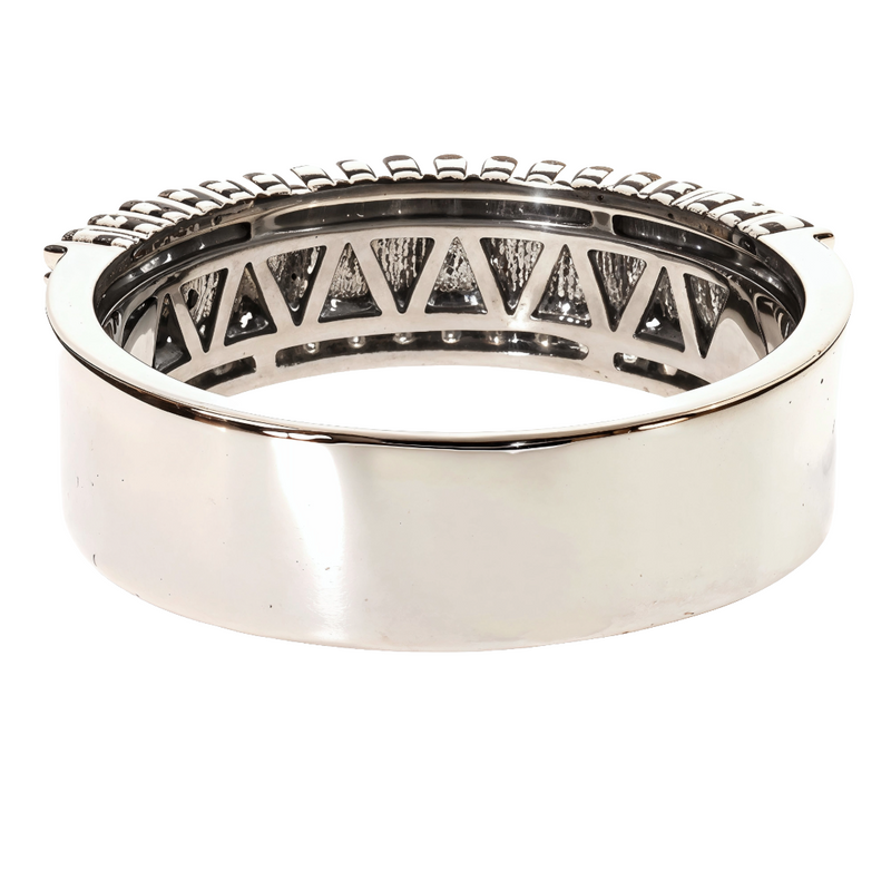 5 Row Diamond Men's Ring (Lab) 69691