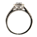 Baguette Diamond Engagement Ring 68761