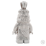 TraxNYC Block Jesus Pendant .925 Silver 70914