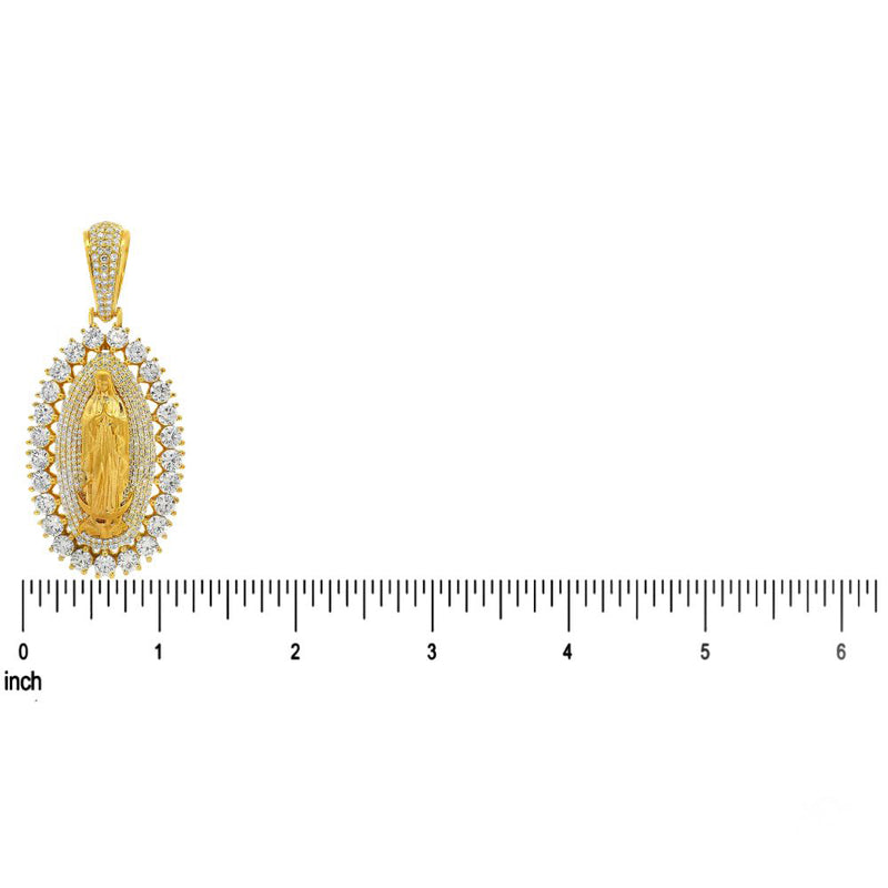 799646c01 La Virgin De Guadalupe Pendant 70958 | TraxNYC