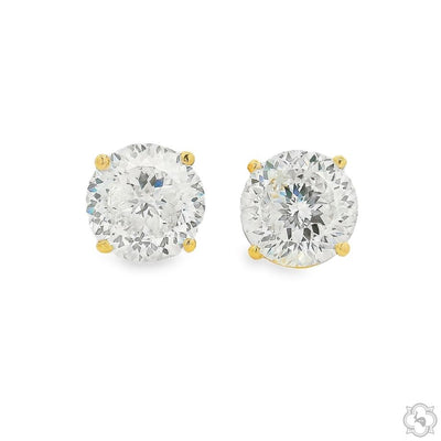6 CT Portuguese Diamond Earrings  70875 - Image 1