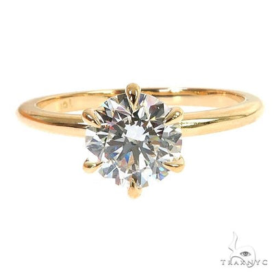 6 Prongs Diamond Engagement Ring 68943 - Image 1