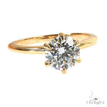 6 Prongs Diamond Engagement Ring 68943 - Image 2