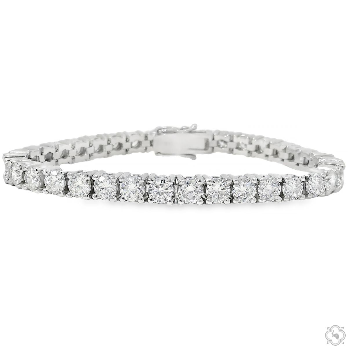 Men's 14K Gold Lab-Grown Diamond Tennis Bracelet 60 Pointer | TraxNYC