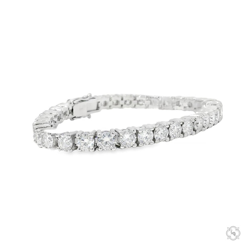 60pt Diamond Tennis Bracelet (Lab) 70563 - Image 2