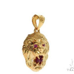 TraxNYC Ruby Lion Pendant 61604