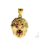 TraxNYC Ruby Lion Pendant 61604
