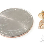 14K Gold Heart Shape Stud Earrings 64532 - Image 4 [FILE:64532_image_04_7e2bc4ac.jpg]