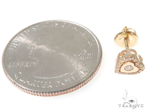 14K Gold Heart Shape Stud Earrings 64532 - Image 4 [FILE:64532_image_04_7e2bc4ac.jpg]