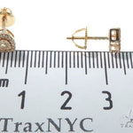 14K Gold Heart Shape Stud Earrings 64532 - Image 5 [FILE:64532_image_05_0d347b02.jpg]