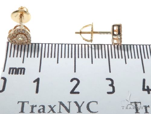 14K Gold Heart Shape Stud Earrings 64532 - Image 5 [FILE:64532_image_05_0d347b02.jpg]