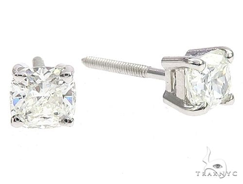 18k White Gold Solitaire Diamond Studs 65005 - Image 3 [FILE:65005_image_03_15e3fa10.jpg]