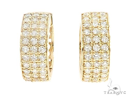 14K Yellow Gold Uniqua Hoops 65132 - Image 1 [FILE:65132_image_01_a1e3f8f0.jpg]