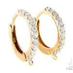 14K Yellow Gold Diamond Hoop Earrings 65339 - Image 1 [FILE:65339_image_01_56886810.jpg]