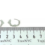 14K White Gold Prong Diamond Small Hoop Earring 65766 - Image 5 [FILE:65766_image_05_8b7670e1.jpg]